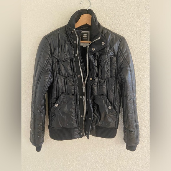 G-Star Other - G-Star Raw Colorado Quilted Black Bomber Jacket